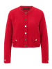 Betty Barclay Casual-Strickjacke mit Knopfleiste in Rot