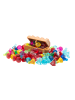 LEGO Edelsteine + braune Schatztruhe 30153 102x Teile - ab 3 Jahren in multicolored