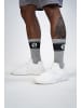 Stark Soul® 6 Paar Sportsocken im RETRO Design - Frotteesohle in schwarz/grau