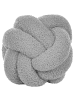 Beliani Dekokissen MALNI in Grau - (W) 19 x (H) 19 x (L) 19 cm