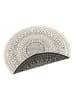 Teppich Boss Indoor Outdoor Wendeteppich Porto in Schwarz Creme