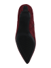 VAN HILL Klassische Stiefeletten Ingrid in Burgund Velours