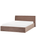 Beliani Doppelbett ORBEY in Braun - (W) 177 x (H) 88 x (L) 212 cm