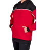 erima Damen Change By Erima Kapuzensweat in rot/schwarz/weiss