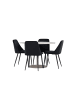 ebuy24 Essgruppe Lycke (5-teilig) Beige 110 x 110 cm