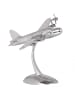 KADIMA DESIGN Design Deko Flugzeug Propeller aus Aluminium Farbe Silber