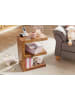 FineBuy Beistelltisch in Braun / Sheesham / 30x45x60