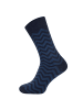 ewers Socken GOTS Zick Zack in navy