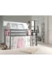 58 aufm Kessel KINDERBETT Karolina 210x114x106 Massivholz Grau Textilset Burg 4