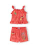 Minoti 2-tlg Top & Shorts 30SET103 in orange