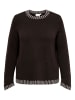 ONLY Carmakoma Strickpullover in Chocolate Torte 1