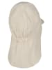 Sterntaler Schirmmütze mit Nackenschutz Musselin in beige