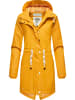 Navahoo Regenjacke Flower of Ocean in Amber Yellow