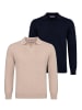 Felix Hardy Pullover in Beige-Navy