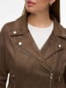 Vero Moda Kunstlederjacke in Chocolate Chip