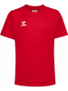 Hummel Kinder Sportshirt "Hmlessential Jersey S/S Kids" in Rot