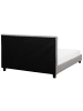 Beliani Doppelbett LA ROCHELLE in Grau - (W) 190 x (H) 108 x (L) 218 cm