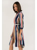 Finn Flare Freizeitkleid Streifen in cosmic blue