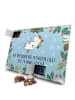 Mr. & Mrs. Panda Tee Adventskalender Einhorn Blümchentail mit Spruch in Eisblau