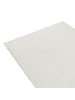Beliani Kurzflor TWYNAM in Weiß - (W) 160 x (L) 160 cm