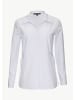 comma Bluse langarm in Weiß