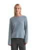 Marc O'Polo Bouclé-Pullover regular in Slate Blue