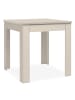 Furn.Design Esstisch samt quadratisch 80 x 80 cm, Küchentisch mit Schubkasten