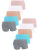 LOREZA 10er Set Pantys - Sterne - Bunt