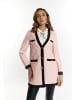 faina Bouclé Blazer in Rosa