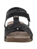 rieker Sandalen in schwarz