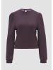 QS Sweatshirt in 4988_aubergine