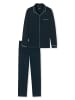 Schiesser Pyjama kurz für Herren in dunkel-blau