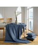 Erwin Müller Jacquard, Baumwollmischung Tischdecke Denia in blau