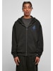 Mister Tee Zip-Kapuzenpullover in black