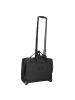 Dermata 2 Rollen Businesstrolley 46 cm Laptopfach in schwarz