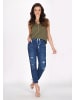 faina Women Pants in dark blue
