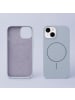 COFI 1453 TFO Silicone Thin Mag kompatibel mit Apple iPhone 16 Plus Hellblau in Hellblau