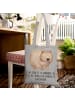 Mr. & Mrs. Panda Schultasche Wombat mit Spruch in Light Grey