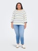 ONLY Carmakoma Strickpullover in Cloud Dancer 1