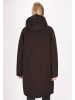 Schmuddelwedda Damen Winterparka in Dunkelbraun