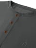 normani Herren Langarm Shirt aus Bio-Baumwolle Neuville in Anthrazit