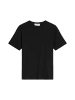 Marc O'Polo DENIM DfC Ripp-T-Shirt regular in Schwarz