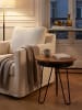 KADIMA DESIGN Beistelltisch 43x45x43 cm Holz Couchtisch