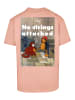 F4NT4STIC Oversize T-Shirt Pinocchio in amber