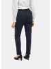 GOLDNER Hose LOUISA Bequeme Hose LOUISA COMFORT+ mit Bügelfalte in marine