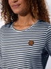 WITT WEIDEN Shirt in dunkelblau-weiß-geringelt