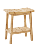 Beliani Beistelltisch TREMONT in Braun - (W) 39 x (H) 45 cm