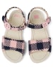 Camper Sandalen " Right Twins " in Rosa / Dunkelblau