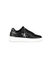 Calvin Klein Schwarz Leder Damen Sneaker