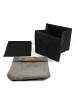 Lycce Aufbewahrungskorb 4er Pack in Taupe